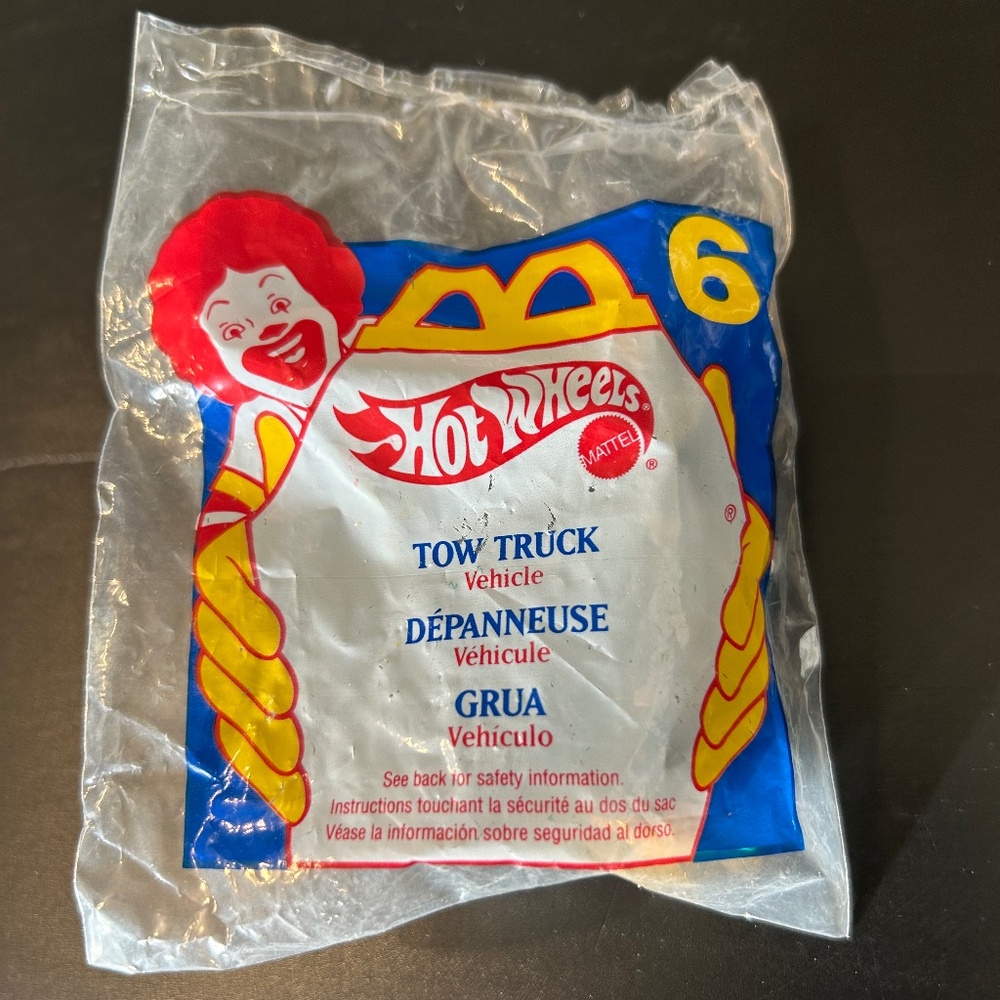 Vintage 1996 Hot Wheels McDonald's Happy Meal Toy